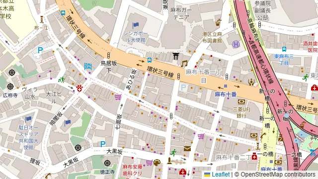taachiの周辺地図