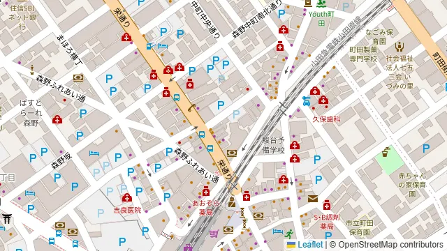 ESOLA 町田駅前店の周辺地図