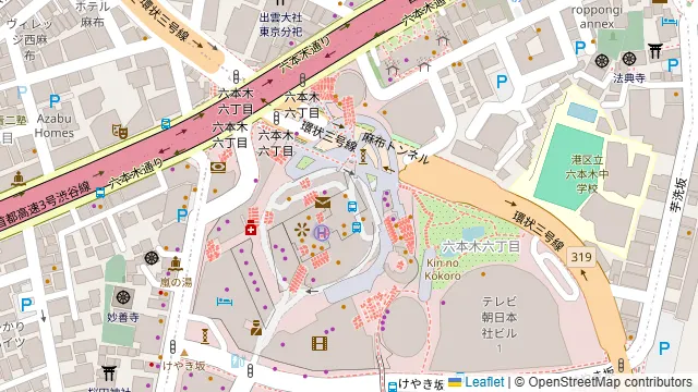 THE SUN & THE MOON(THE MOON)の周辺地図