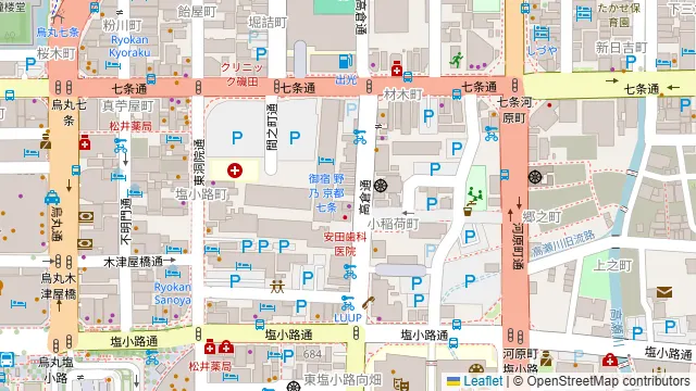 京都駅前ステーション603の周辺地図