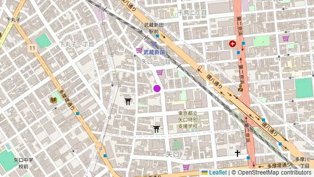 うしすけ 本店の周辺地図