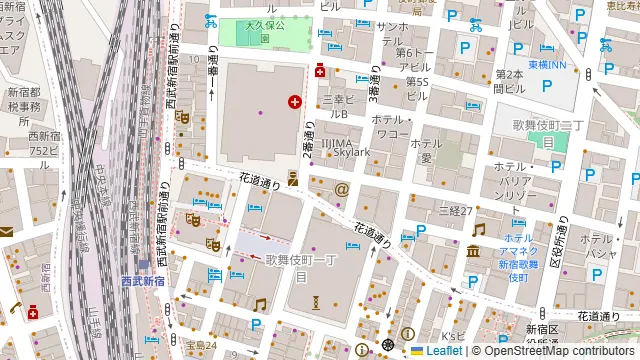 ゴールドモンキーの周辺地図