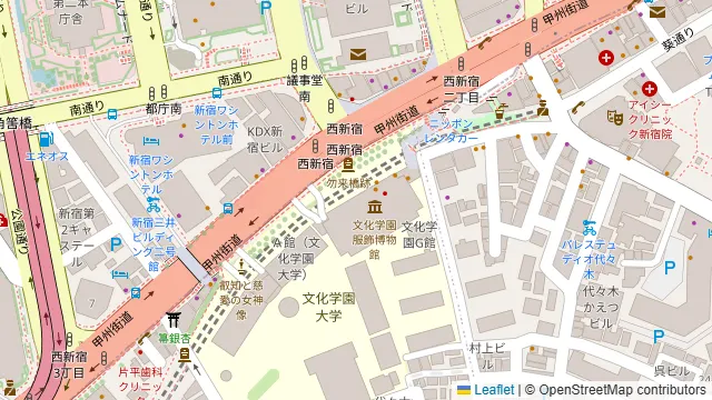 SALVATORE CUOMO & BAR 代々木の周辺地図