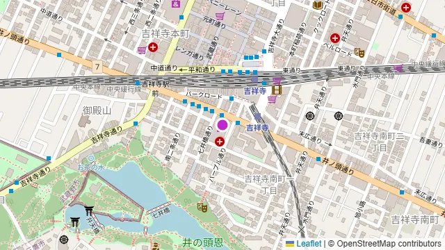BasisPoint 吉祥寺マルイ店の周辺地図