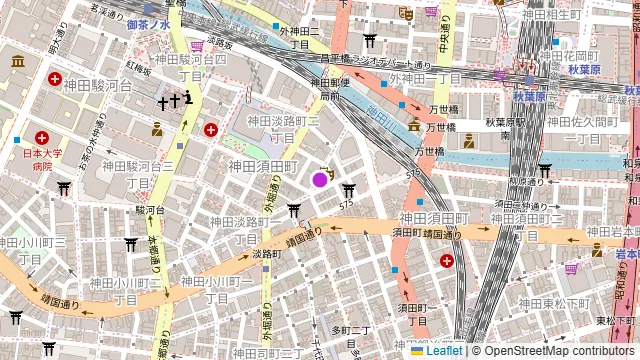 吟ばんの周辺地図