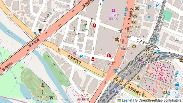 カドヤ商店の周辺地図