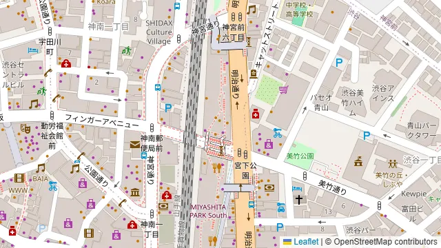 NEWLIGHT(ニューライト)渋谷の周辺地図
