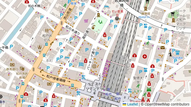 Darts UP(ダーツ アップ)松戸店の周辺地図