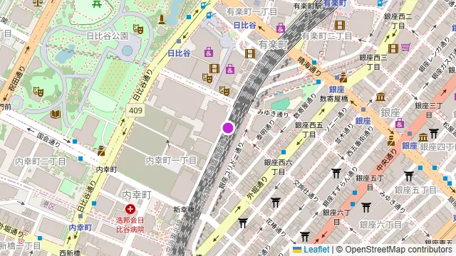 クックバーン トウキョウの周辺地図