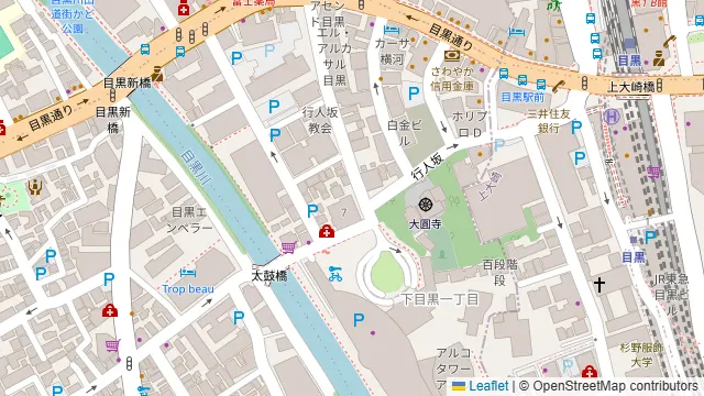 エノフィリアの周辺地図