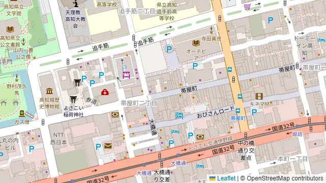 NIBANGAIの周辺地図