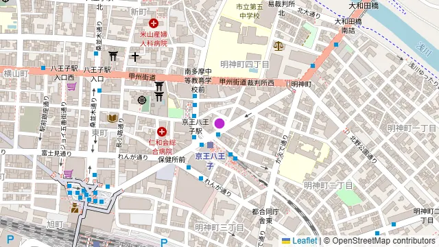 バグダッドカフェ モータウンの周辺地図