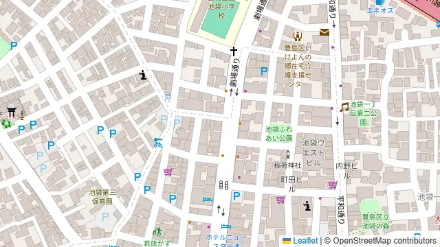Pizzeria CARTA 池袋の周辺地図