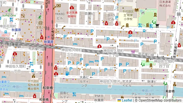 すし土風炉 秋葉原店の周辺地図