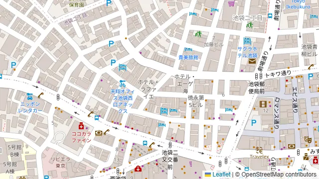 Aivicスペース池袋西口3号店の周辺地図