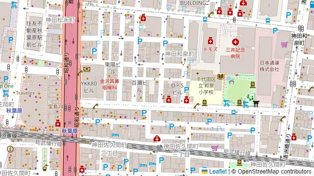 TIME SHARING 秋葉原 和泉ビル205の周辺地図