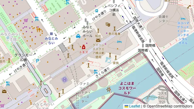 橙家 横浜みなとみらい東急スクエア店の周辺地図