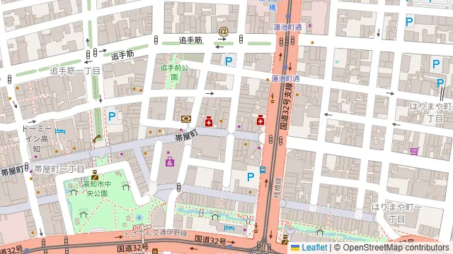 南欧バルアミスタの周辺地図