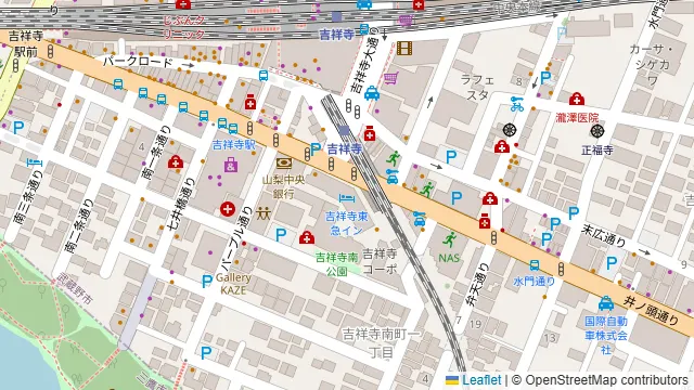 ESOLA（エソラ）吉祥寺駅前店の周辺地図