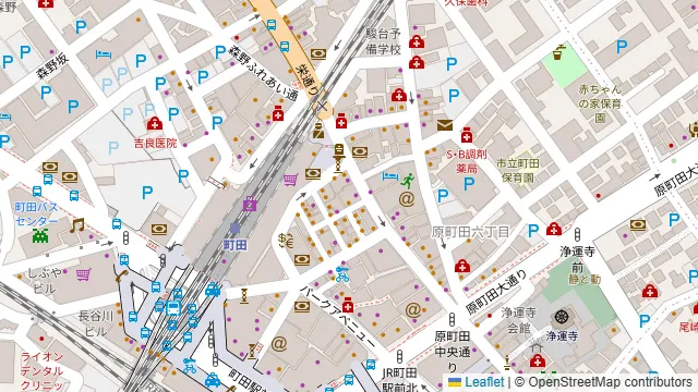 igu&peace PATRON 町田の周辺地図