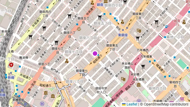 はなの舞 有楽町店の周辺地図