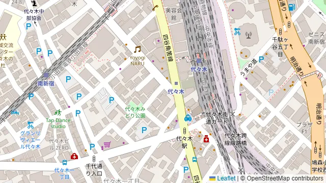 Aivicスペース渋谷の周辺地図
