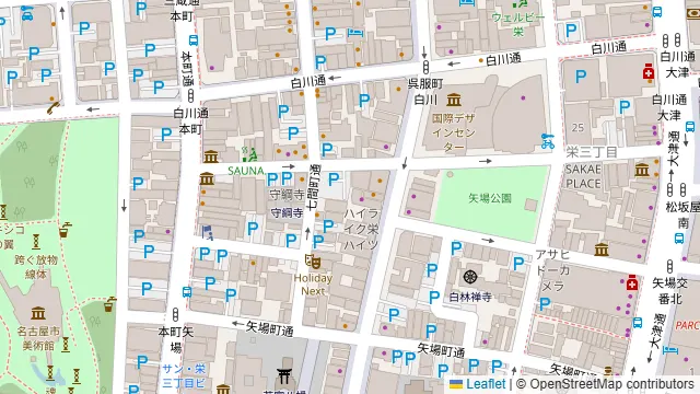 貸切ダイニング&2次会&個室 リリーバンケット 栄・伏見店の周辺地図