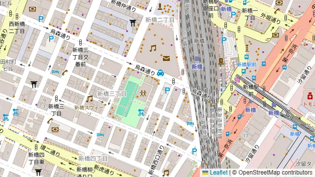 Tapas&Wine 新橋ZIONの周辺地図
