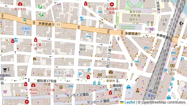 KARAOKE＆BAR１９８３の周辺地図