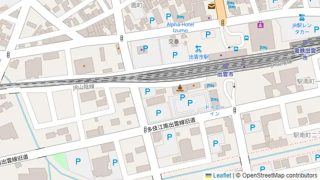 U.IZUMOの周辺地図