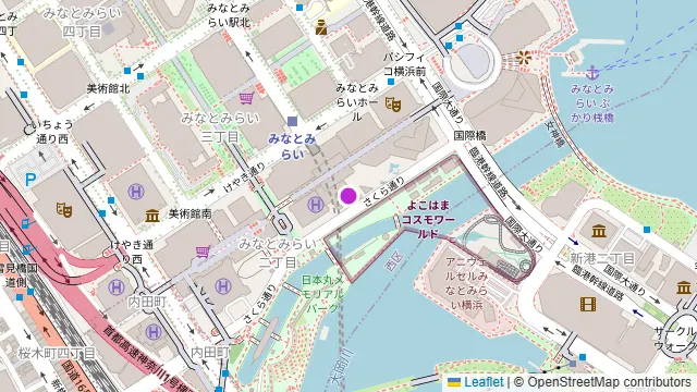 J PASTA クィーンズスクエア横浜店の周辺地図