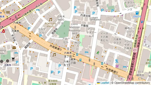SHISHA CAFE NORTH VILLAGE 六本木VIP店の周辺地図