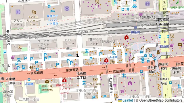 キンシチョウGoburinの周辺地図