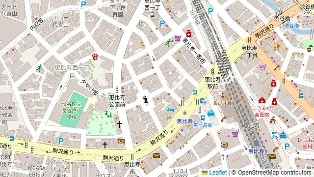 Dining VT Violet Tiger 恵比寿店の周辺地図