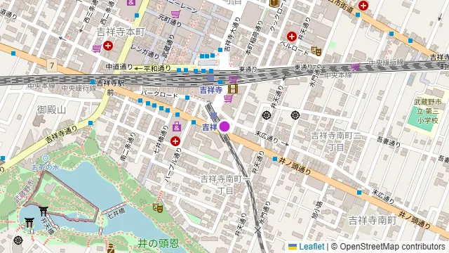 吉祥寺東急REIホテルの周辺地図