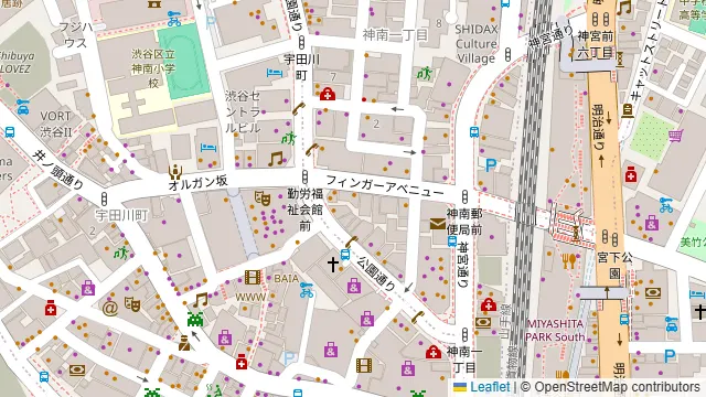 The Millennials Shibuya(ザ・ミレニアルズ渋谷)の周辺地図