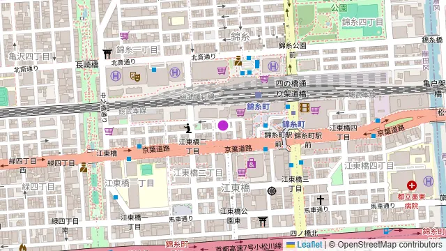 かまくら個室ビストロ KAMAKURA 錦糸町の周辺地図