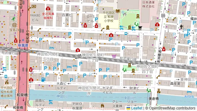 MASUMI 秋葉原の周辺地図