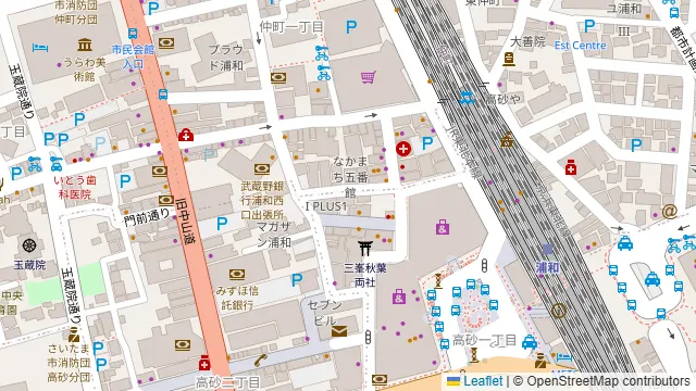 おでんと炉端 ~NENE~ 浦和駅前店の周辺地図