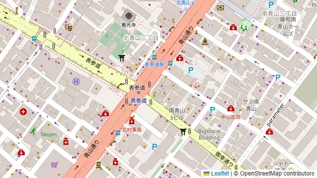 La CHIARA （ラ キアーラ）の周辺地図