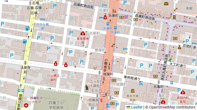 イタ飯酒場 サルーテの周辺地図
