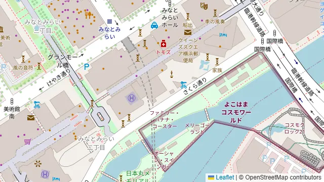 J PASTA クィーンズスクエア横浜店の周辺地図