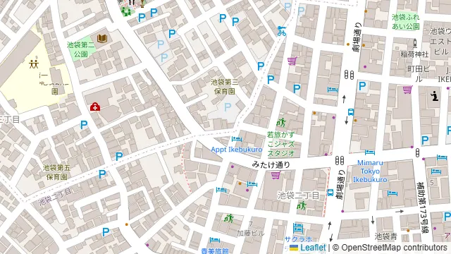 FRIENDS XVの周辺地図