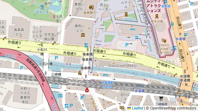 博多きむら屋 飯田橋の周辺地図