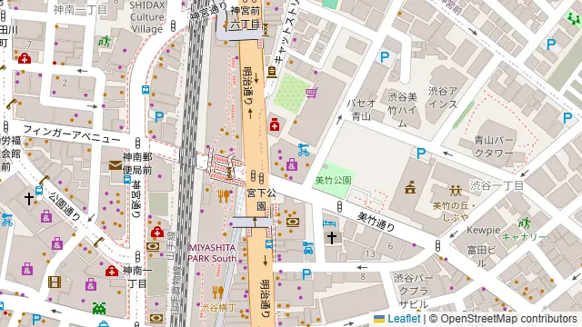 ザ・レギャン・トーキョーの周辺地図