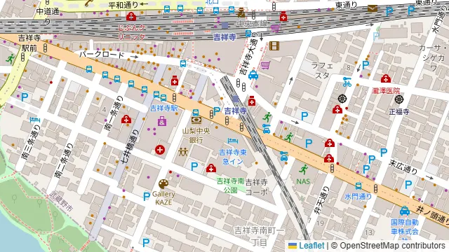 ESOLA(エソラ) 吉祥寺駅前店の周辺地図