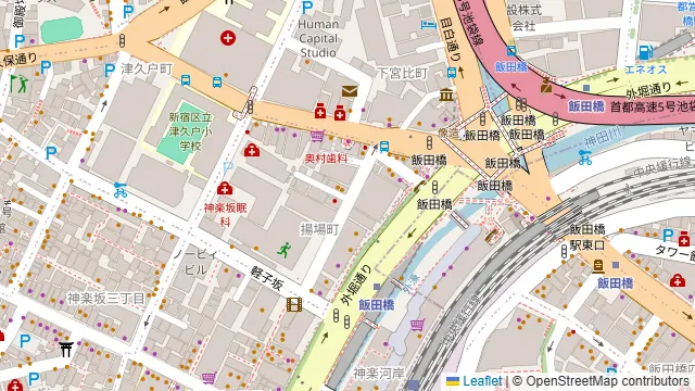 とりしんの周辺地図