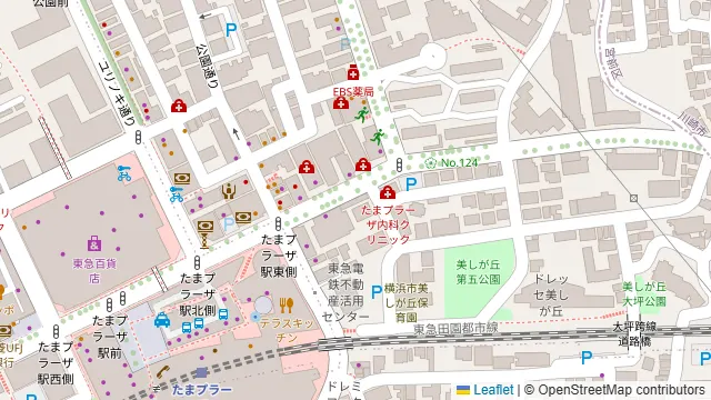 エキ前会議室ラシックの周辺地図
