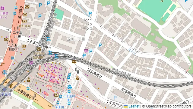 WABAR FUTAKOTAMAGAWAの周辺地図