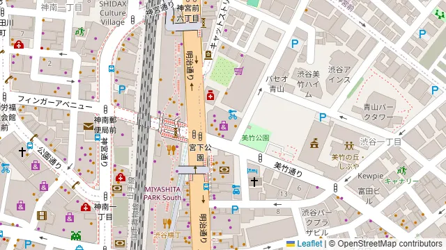 ザ・レギャン・トーキョーの周辺地図
